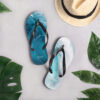 Ocean wave flip-flops, Malibu Investment.
